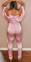 Load image into Gallery viewer, Sexy Satin Blush Jumpsuit