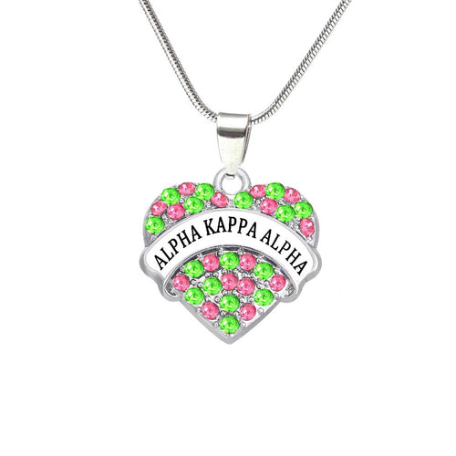 Alpha Kappa Alpha Pendant Necklace