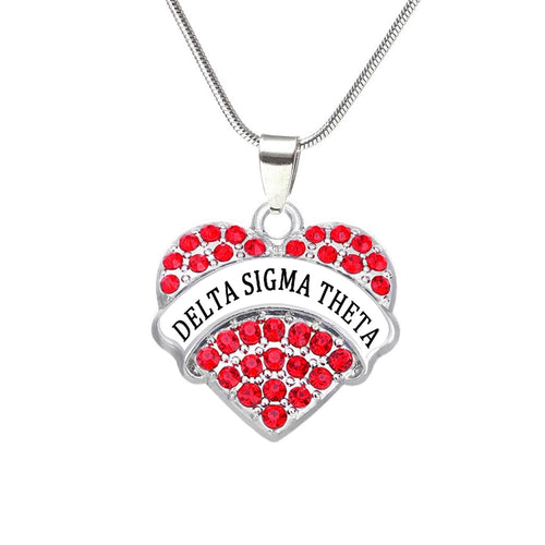 Delta Sigma Theta Necklace